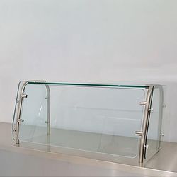 Advance Tabco STFC-12-60 Cafeteria Style Food Shield - 60"L x 20"H, Glass, Clear