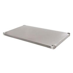 Advance Tabco US-30-24 Undershelf for 30" x 24" Work Table, 18 ga 430 Stainless Steel
