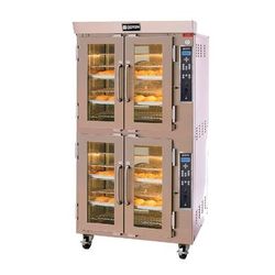 Doyon JA12SL 2083 JetAir Double Full Size Electric Commercial Convection Oven - 21.5 kW, 208v/3ph, (12) 18" x 26" Pan Capacity, Stainless Steel