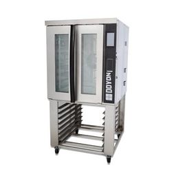 Doyon JA8X 120/208/3 Single Full Size Electric Commercial Convection Oven - 10.8 kW, 208v/3ph, Stainless Steel