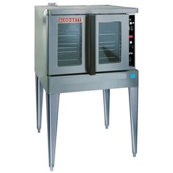 Blodgett DFG-100-ES Single Full Size Natural Gas Commercial Convection Oven - 45, 000 BTU, Stainless Steel, Gas Type: NG