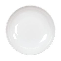 Cal-Mil 22510-14-15 110 oz Round Melamine Bowl, White, Case of 6