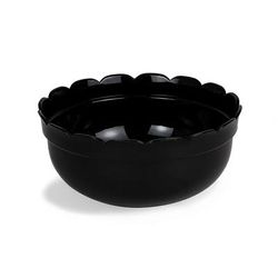 Cal-Mil 453-13 3 qt Serving Bowl for 728 Food Station - Polycarbonate, Black