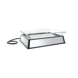 Cal-Mil IP101-220 27" Cold Food Bar - Table Top, Black, 27" x 19" x 10", 220 V