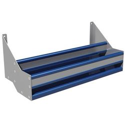 Advance Tabco PRDSR-96 96" Double Tier Speed Rail, Stainless Steel