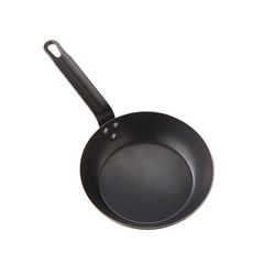 American Metalcraft BSFP10 10" Stainless Steel Frying Pan w/ Solid Metal Handle, Black