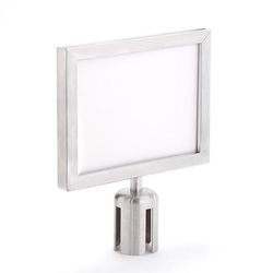 American Metalcraft RBHSIGNS Sign for RBSBL - 11" x 8 1/2", Satin Stainless Steel