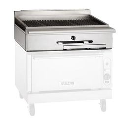 Vulcan VTC36 NG 36" Commercial Gas Range Charbroiler - Modular, Natural Gas, Stainless Steel, Gas Type: NG