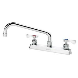 Krowne 15-510L Deck Mount Faucet - 10" Swing Spout, 8" Centers