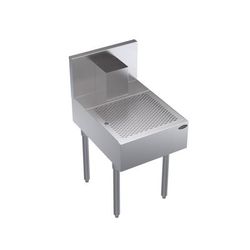 Krowne KR24-BD18 Under Bar Beer Drainer - Lift-Out Perforated Top, 18" x 24", Stainless Steel