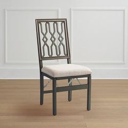 Set of 2 Lattice Folding Chairs - Sable - Frontgate