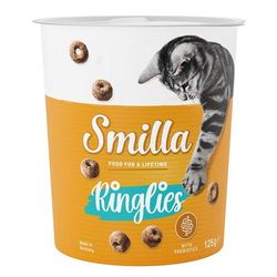 3x125g Ringlies Smilla Cat Snacks