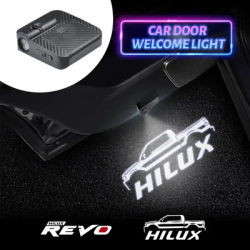 LED per Hilux Revo GR Sport Pickup Truck SUV Logo Car Door luce di cortesia proiettore Laser lampada