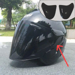 Parti del casco per casco Arai 3/4 Sz-ram3 visiera per casco con lente Hermonza nero chiaro marrone