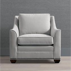 Warren Lounge Chair - Mink Athena Performance - Frontgate