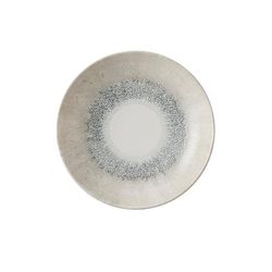 Churchill FSGYEVB91 40 oz Round Studio Prints Fusion Coupe Bowl - Ceramic, Agate Gray, Case of 12