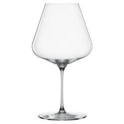Spiegelau 1350300 32 1/2 oz Definition Burgundy Glass, Lead-free Crystal, Wide-bottom, Clear, Case of 6