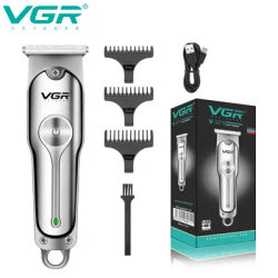 VGR Hair Cutting Machine Cordless Hair Trimmer Professional Hair Clipper Electric Haircut Machine T-Blade Clipper for Men V-071