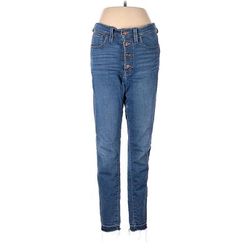 Madewell Jeans - Mid/Reg Rise: Blue Bottoms - Women's Size 29