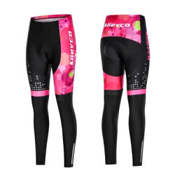 Pantaloni da Ciclismo da donna Leggings lunghi Ciclismo traspirante MTB Mountain Bicicleta collant