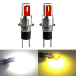 2 pezzi H1 H3C 64146BC lampadine a LED Super Bright H3 6SMD 4800Lm Auto LED fendinebbia indicatore
