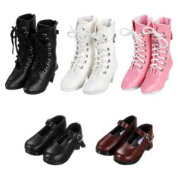 Moda PU stivali per bambole scarpe da principessa con tacco alto per Bjd 1/3 accessori per scarpe da