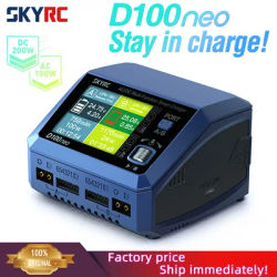 SkyRC D100neo Smart Charger SK-100199 AC100W DC200W Smart Lipo Charger sostituzione per aggiornamento D100 V2