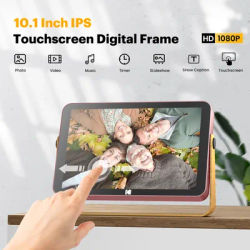 Kodak 10 Inch WiFi Digital Picture Frame Built-in Battery 1280*800 IPS Touch Screen,16GB Storage Instant Wireless Sharing Photo