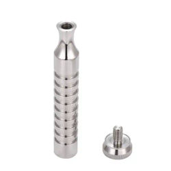 CNC 316 L Stainless Steel Double Edge Safety Razor Handle（Without Head） V6