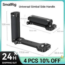 SmallRig RS 4 mini Side Handle for DJI RS 4 mini /SC/ RS 2/ RSC 2/ RS 3 / RS 3 Pro / RS 3 mini / RS 4/ RS 4 Pro Cold Shoe Mount