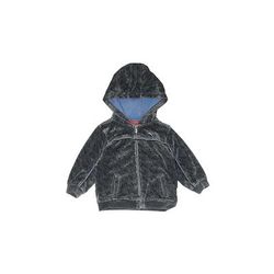 Puma Zip Up Hoodie: Blue Tops - Size 24 Month