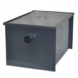 Splash GI-14 Grease Interceptor w/ 7 GPM Capacity, Carbon Steel, Size 14, 14 lb. Capacity