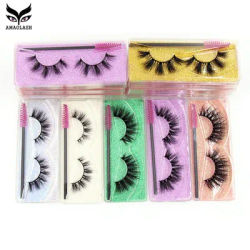 Wholesale Mink Eyelashes 10/30/50/100pcs 3D Mink Lashes Natural False Eyelashes Messy Fake Eyelashes Makeup False Lashes In Bulk