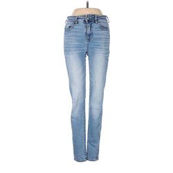 American Eagle Outfitters Jeans - Mid/Reg Rise: Blue Bottoms - Women's Size 4