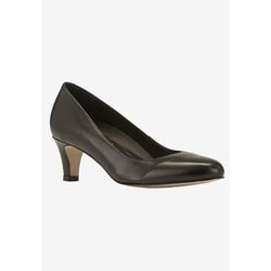 Extra Wide Width Women's Joy Ii Pump by Ros Hommerson in Black Leather (Size 10 1/2 WW)