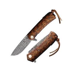 BucknBear BNB-BNB388101S Snakewood Flipper Folding Knife BNB388101S