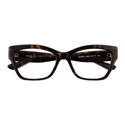 Unisex s horn Dark Tortoise Acetate Prescription eyeglasses - Eyebuydirect s Vogue Eyewear VO5523