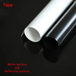 130x55 cm Mirror Reflection Cameras for Photography Props Matte & Reflective Two Sides Photo Studio Accessories PVC Background