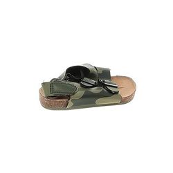 Old Navy Sandals: Green Camo Shoes - Size 3-6 Month