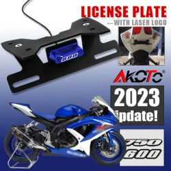 Porta licenza luce LED per SUZUKI GSXR 600 750 GSXR600 GSXR750 K8 GSX-R parafango moto eliminatore