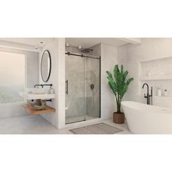 Dreamline DreamLine Enigma Air 44 - 48 inch W x 76 inch H Frameless Sliding Shower Door SHDR-64487610-09