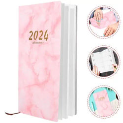 The Notebook 2024 Year Notepad Agenda Marbling Planning Handbook Business Daily Planner To Do List