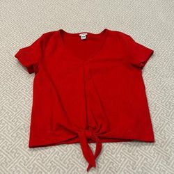 J. Crew Tops | Jcrew Red Top | Color: Red | Size: S