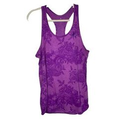 Adidas Tops | Adidas Womens Racer Back Tank Purple Size M | Color: Purple | Size: M