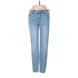 American Eagle Outfitters Jeans - High Rise: Blue Bottoms - Women's Size 4