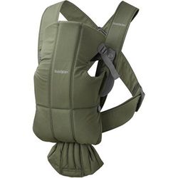 BabyBjrn Baby Carrier Mini, Woven - Dark Green