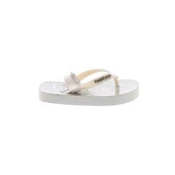 Bebe Sandals: White Shoes - Kids Girl's Size 4 1/2