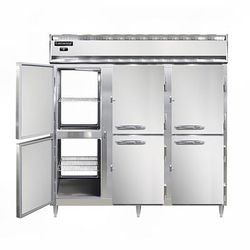 Continental DL3WE-SA-PT-HD Designer Line Full Height Insulated Mobile Heated Cabinet w/ (45) Pan Capacity, 208-230v/1ph, Stainless Steel