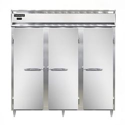 Continental DL3W-SA-PT Full Height Insulated Mobile Heated Cabinet w/ (57) Pan Capacity, 208-230v/1ph, Stainless Steel