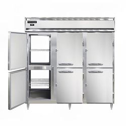 Continental DL3W-SS-PT-HD Full Height Insulated Mobile Heated Cabinet w/ (45) Pan Capacity, 208-230v/1ph, Stainless Steel